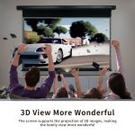 VIVIDSTORM PRO P Slimline ALR Acoustically Transparent Motorised Drop Down UST Projector Screen - Image 6