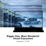 VIVIDSTORM S White Cinema P Acoustically Transparent Motorised Floor Rising Projector Screen - Image 4