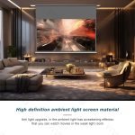 VIVIDSTORM Phantom Recessed In-Ceiling Motorised Tension Obsidian Long Throw ALR Projector Screen - Image 5