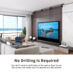 VIVIDSTORM S White Cinema Motorised Floor Rising Projector Screen - Image 8